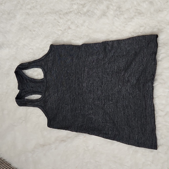 lululemon athletica Tops - Lululemon Swiftly Tech Racerback Tank Top 2.0 Size 2 Heathered Black
